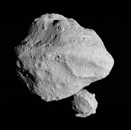 The asteroid binary captured by NASA's Lucy mission on Nov. 1.