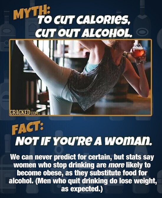 14 Myths About What Drinking Does To You