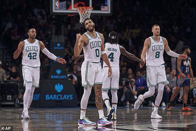 Tatum is the youngest player in Celtics history to hit the 10,000 career points landmark