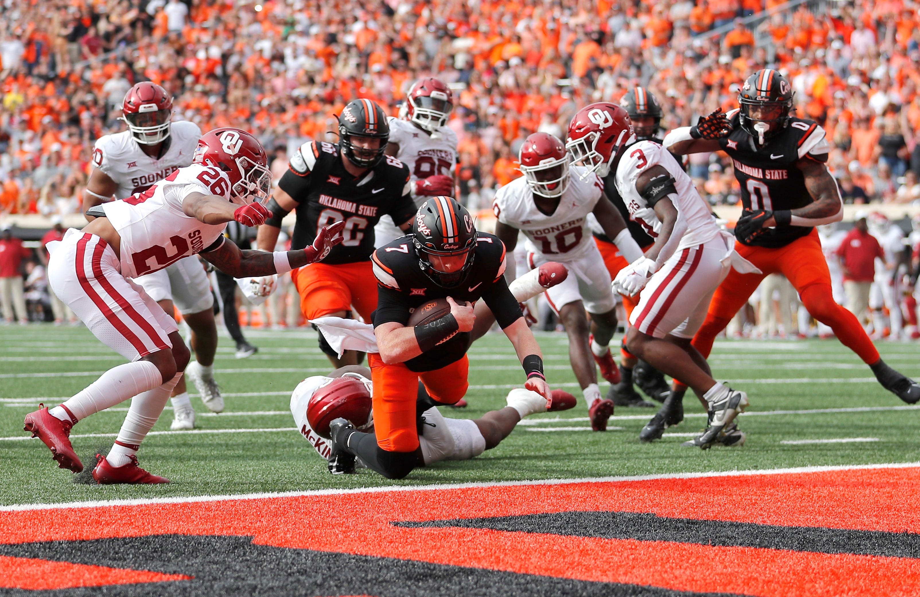 Oklahoma State football vs. OU Five takeaways from Cowboys' win over