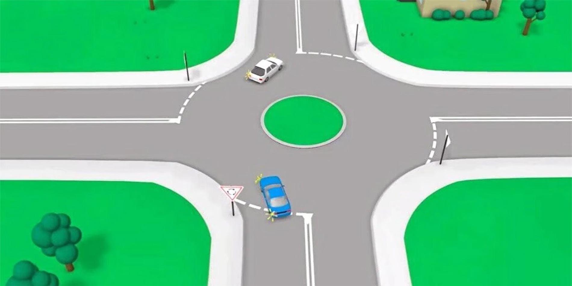 is it legal to change lanes on a roundabout?