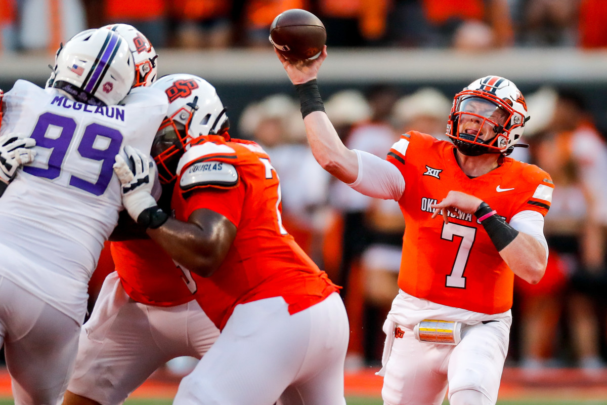 Oklahoma State QB Alan Bowman Granted 7th Year Of Eligibility