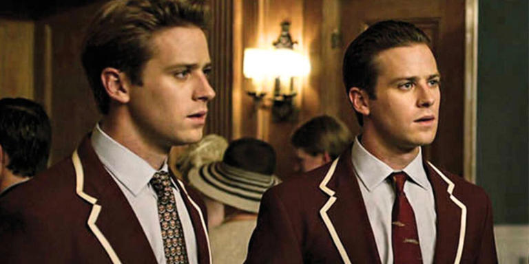Armie Hammer Playing Both Winklevoss Twins in The Social Network