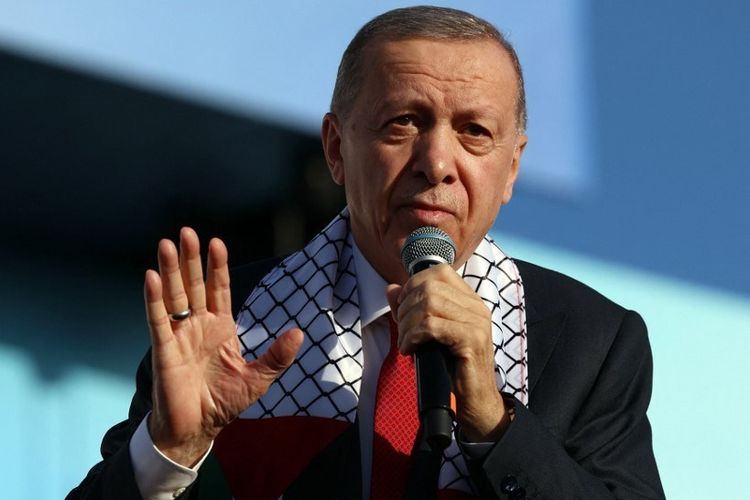 erdogan: netanyahu adalah orang yang harus disalahkan atas serangan iran ke israel