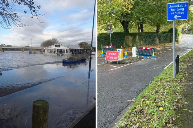 Flooding Across Dorset As River Levels Rise After Torrential Rain   AA1jrhgP.img