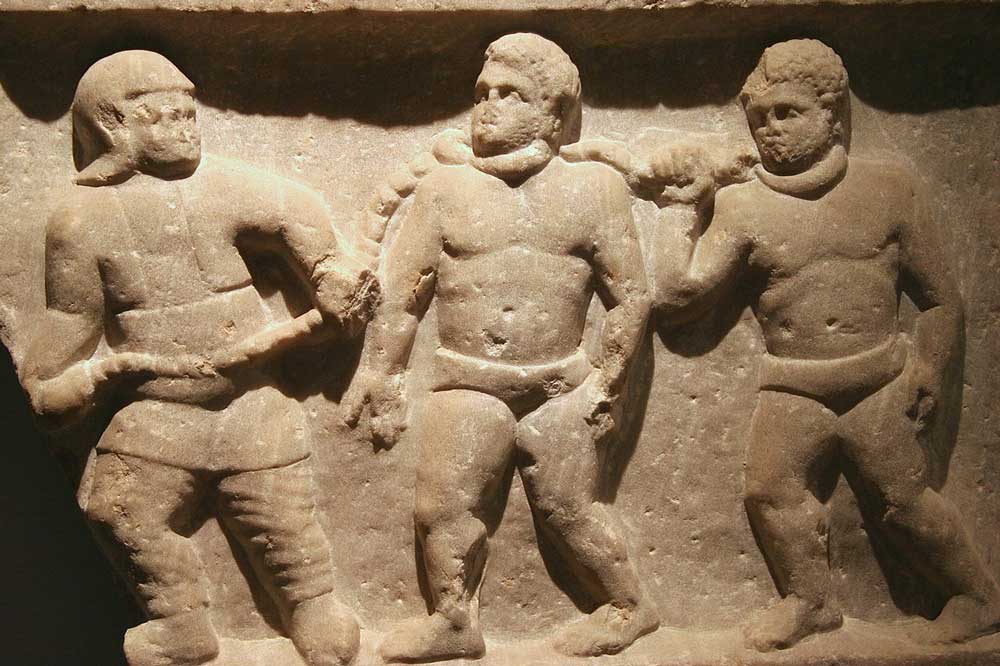 la historia de espartaco y las rebeliones de los esclavos contra roma