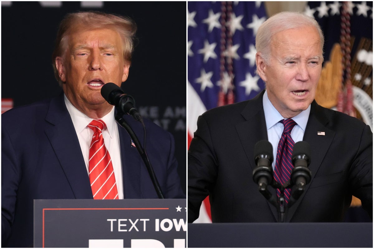 2024 Polls Trump widens lead over Biden by two points