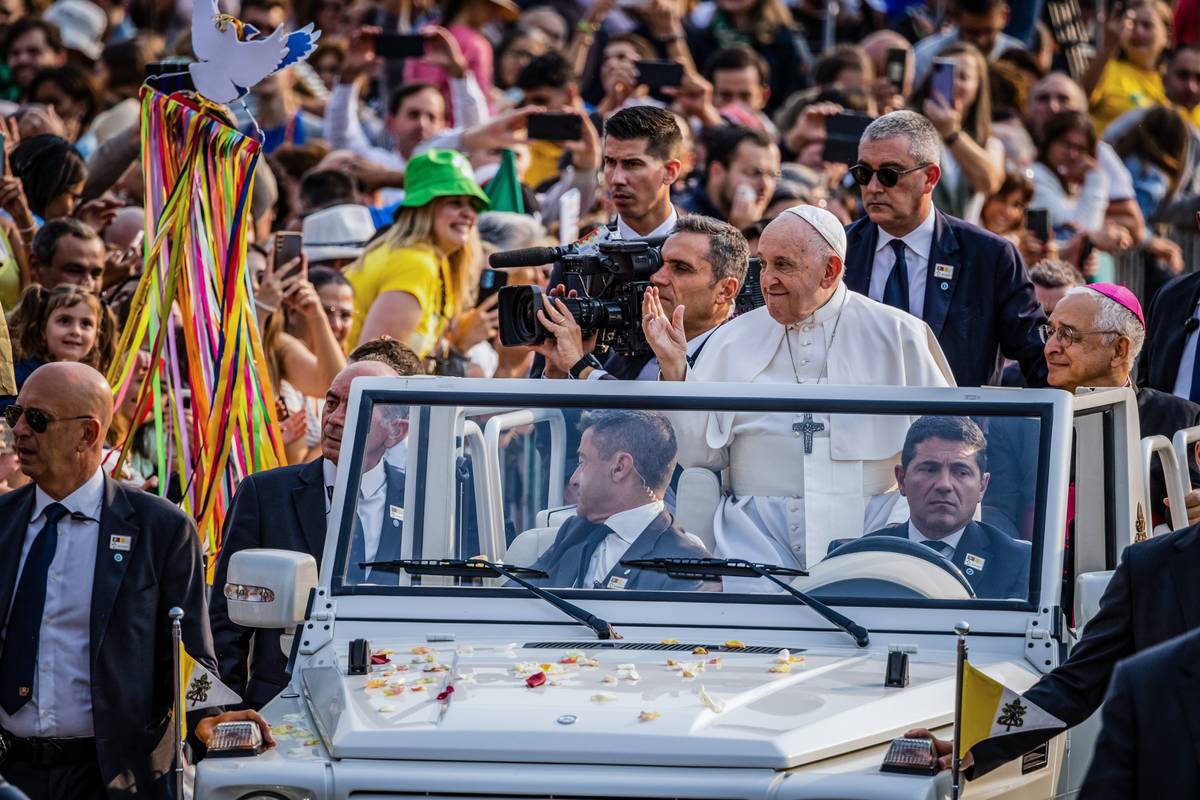 Por onde vai andar o Papa Francisco durante a JMJ? - SIC Notícias