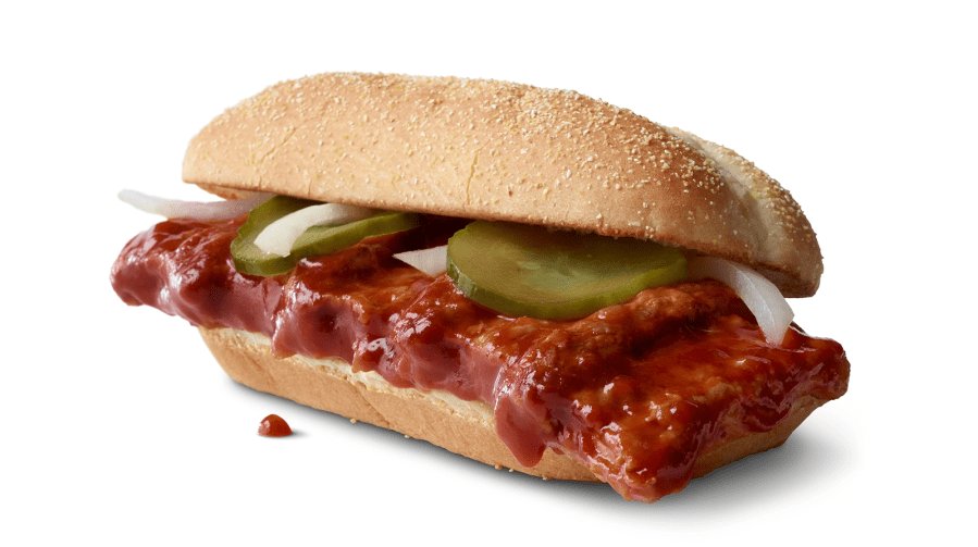 For a limited time since 1981. McRib makes a return