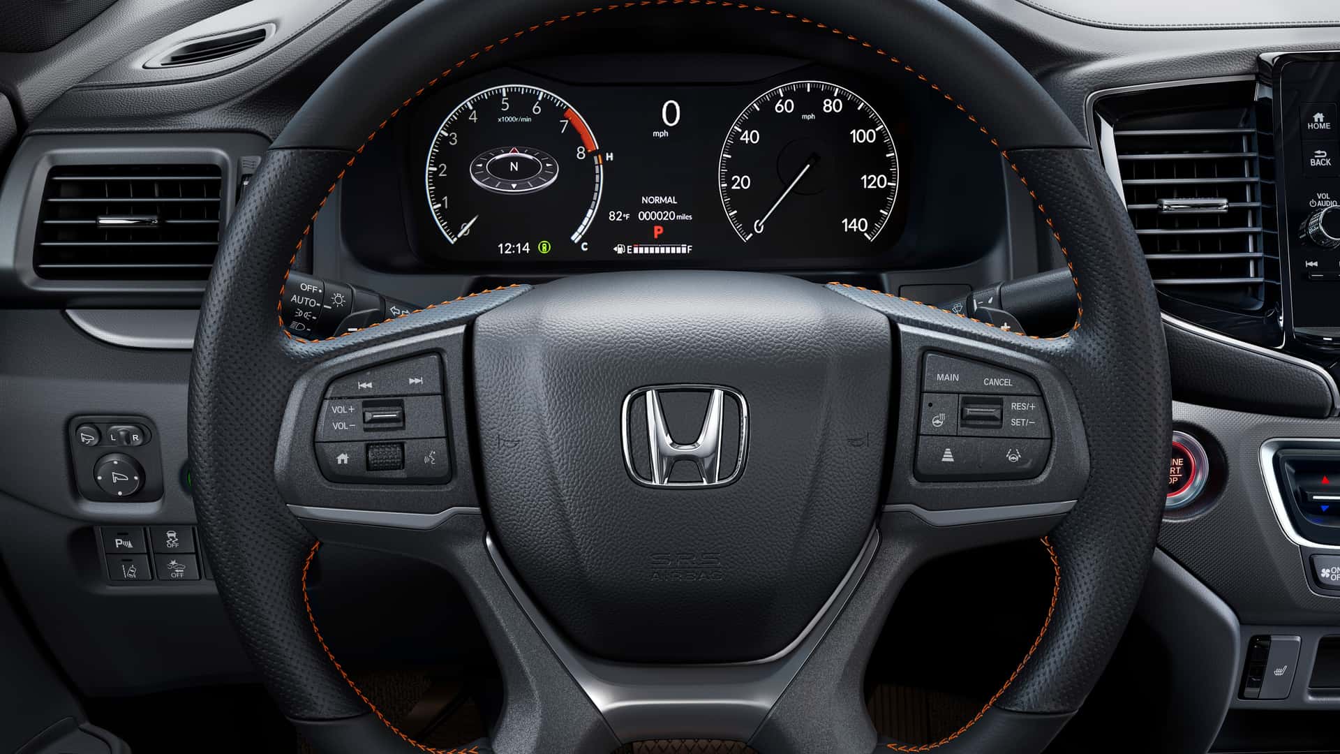 2024 Honda Ridgeline Trailsport Interior Instrument Cluster
