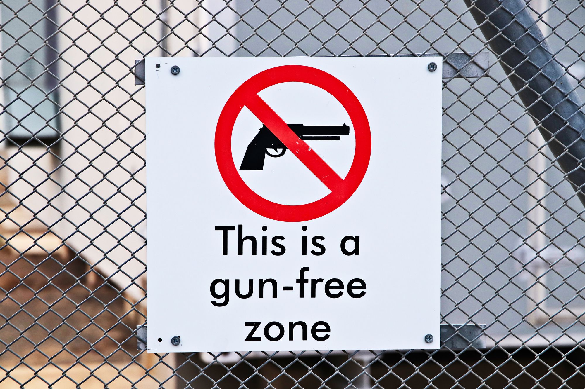 <p>Cute idea, except for the pesky detail that many public shootings occur in designated gun-free zones. The concept ignores the fact that those bent on doing harm are not likely to be deterred by a sign on the door.</p>