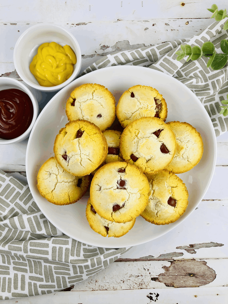 These Mini Corn Dog Muffins Are a Fun Snack!