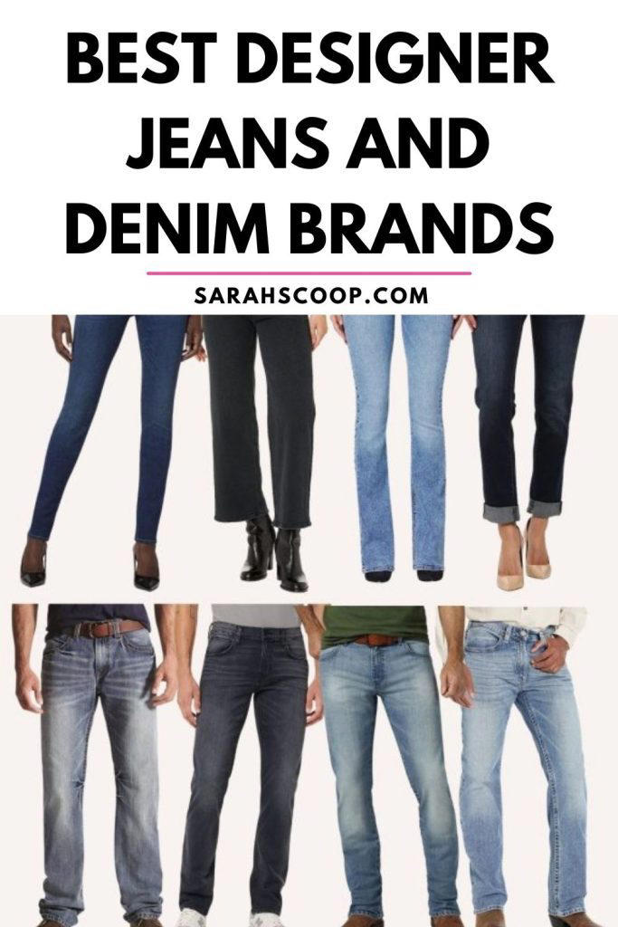 25 Best Designer Jeans And Denim Brands (2024)