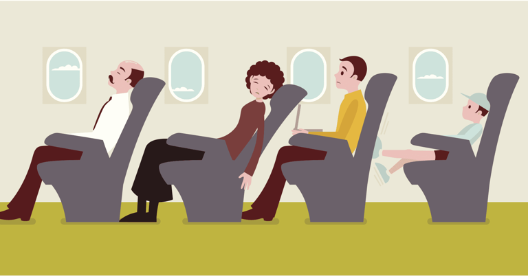 From sick passengers to overhead bin issues, flying is testing passengers' resolve. 