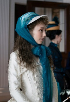 <p><strong>Gladys Russell (Taissa Farmiga)</strong></p>  <p>Gladys is the <a href="https://www.thewrap.com/the-gilded-age-taissa-farmiga-interview/">youngest child</a> of George and Bertha, and she eagerly awaits her turn to "go out into society," much like Daphne's 'Bachelorette'-like debut to the ton in "Bridgerton."</p>  <p>Taissa Farmiga is known for playing Sam in "The Bling Ring" (2013), Anna in "Anna Greene" (2013), Melanie Clark in "6 Years" (2015) and Max Cartwright in "The Final Girls" (2015).</p>