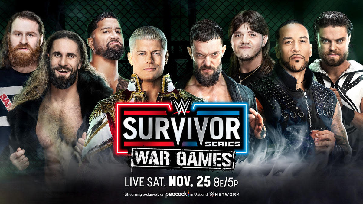 WarGames Match Set for 11/25 WWE Survivor Series PLE