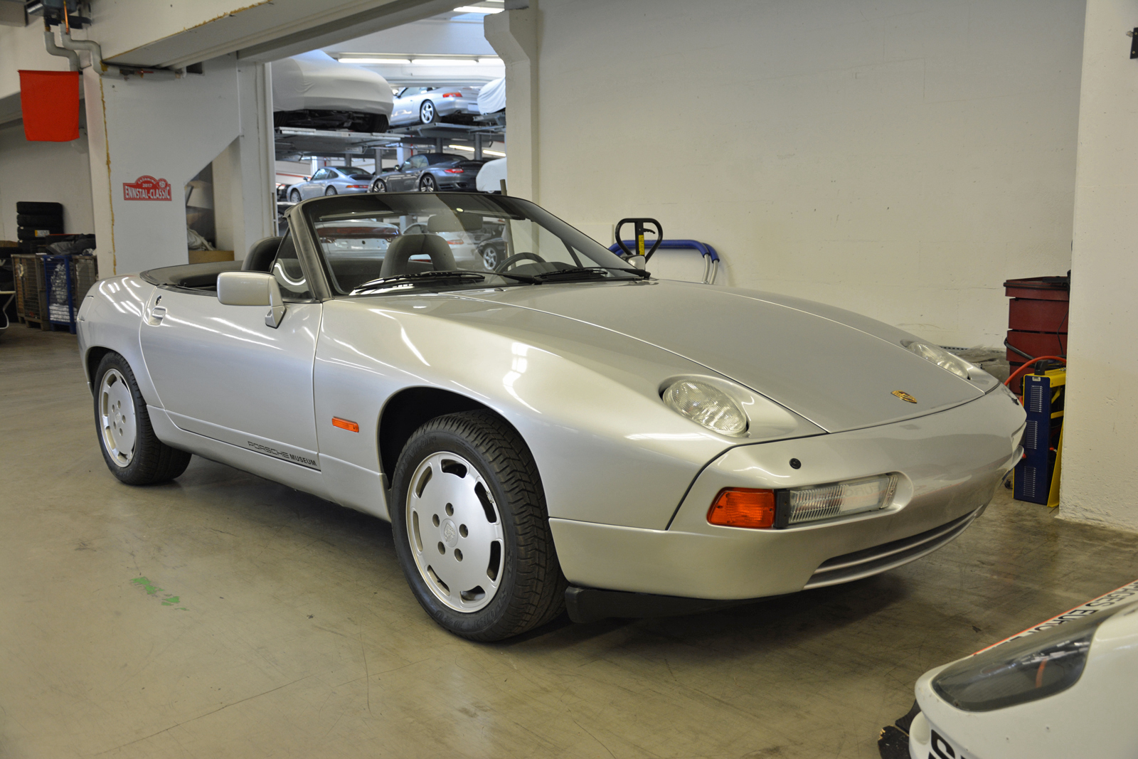 <p>Had things gone as planned, the 928 would have succeeded the 911 as the flagship of the Porsche family. The company’s research and development department built an experimental 928 convertible in preparation for a possible production model to replace the <strong>topless 911</strong>. Upper management mothballed the project in <strong>late 1988</strong> to save money.</p>