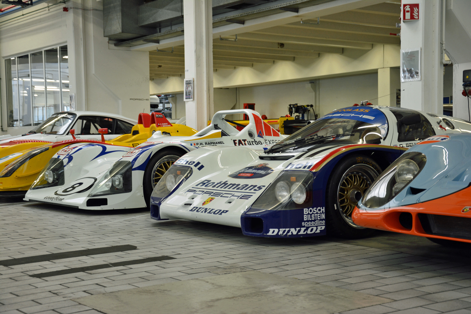 <p>Porsche goes to great lengths to leave its race cars as original as possible. The team’s goal is to keep the cars in the condition they were in <strong>when they crossed the finish line</strong> weeks, years or decades ago. Some of the Le Mans cars in the collection have never been washed. Klein joked we could count the insects that lost their lives on the windshield during each race.</p>