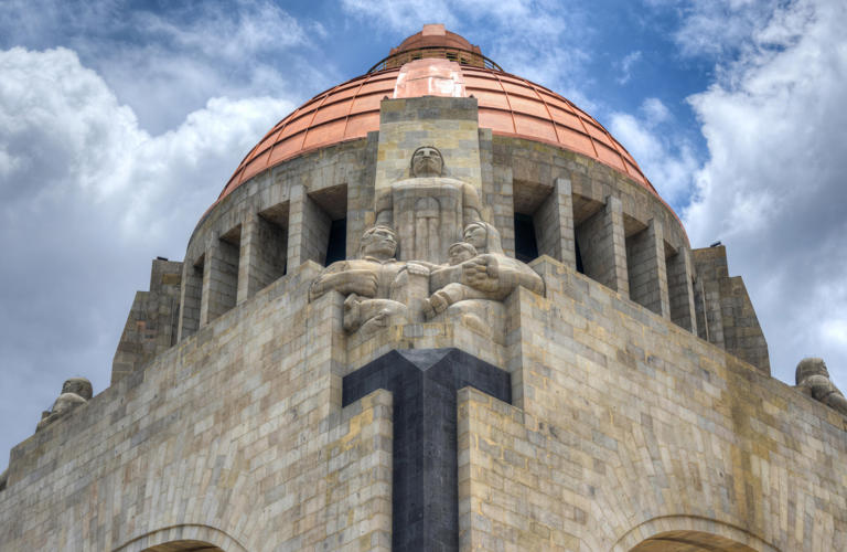 El Revolución Mexicana dejó varios monumentos como prueba de la lucha.