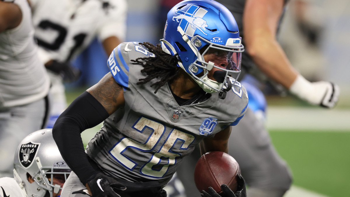 Lions GM Makes Bold Prediction On RB Jahmyr Gibbs For 2024