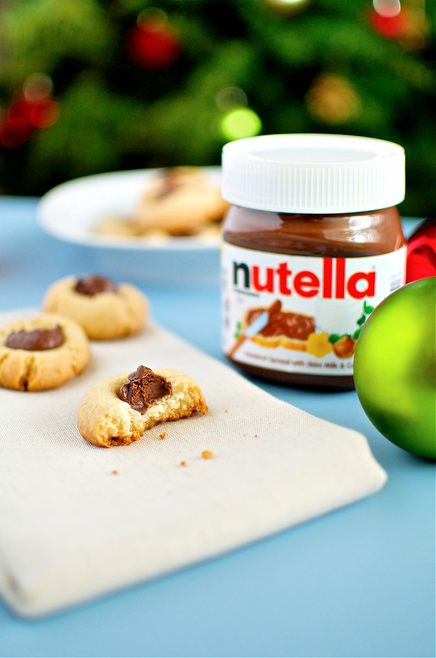Make this Easy Nutella Thumbprint Cookies Recipe