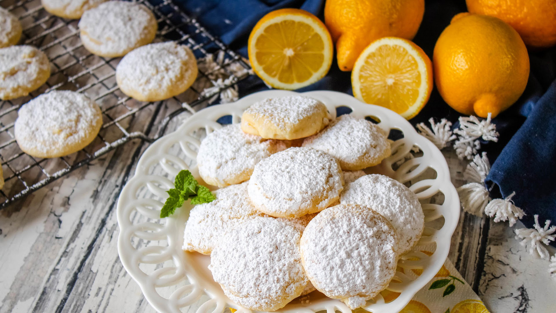 Soft And Chewy, These Lemon Cookies Have Almost A Cake-like Texture ...