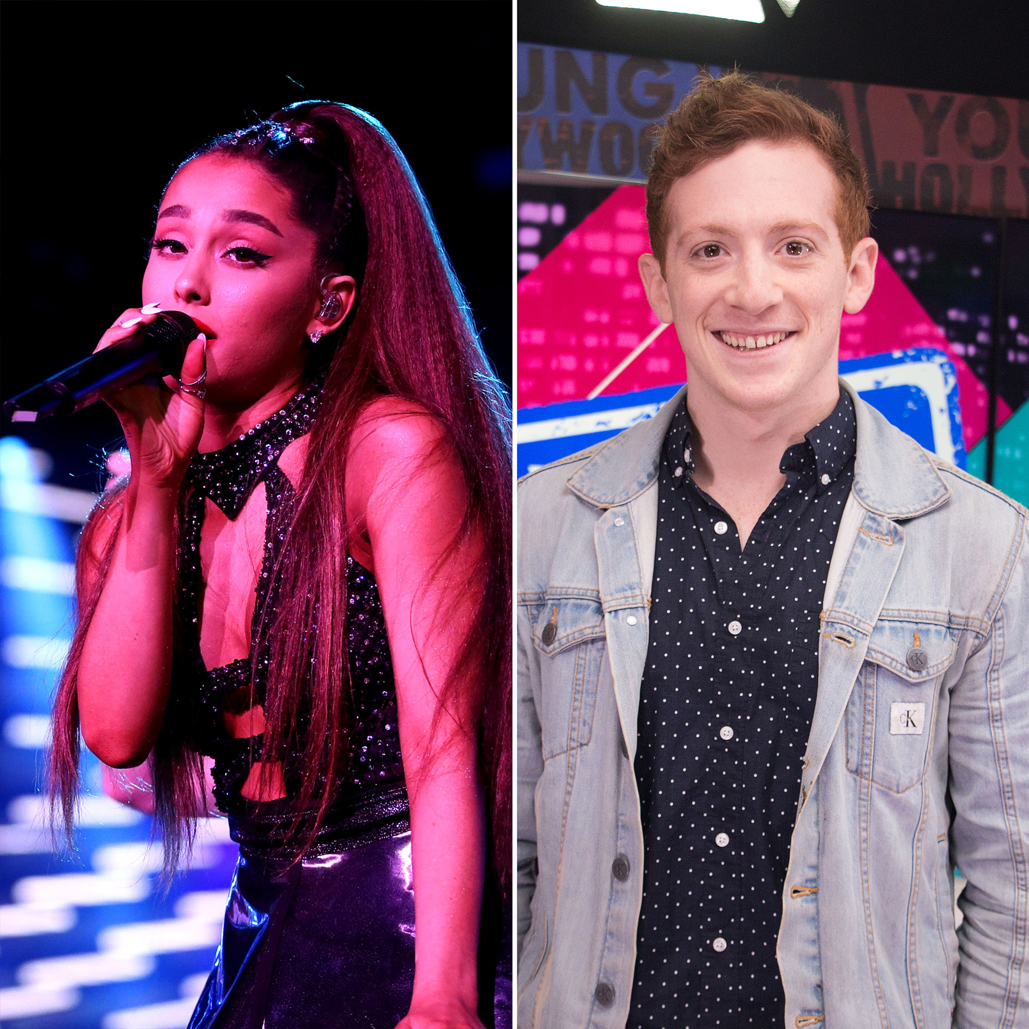 Ariana Grande, Ethan Slater Share Sweet Moment on 'Wicked' Red Carpet