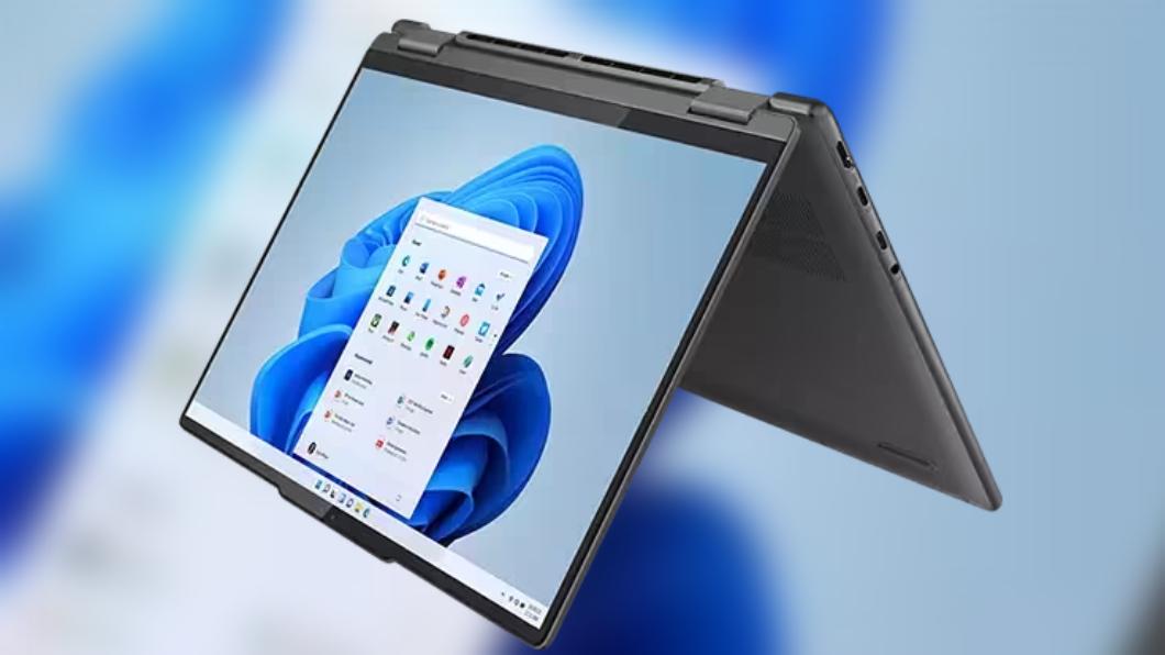 聯想旗下也推出二合一的筆電商品，讓使用者能在筆電與平板之間輕鬆轉換。（圖／翻攝自聯想官網）