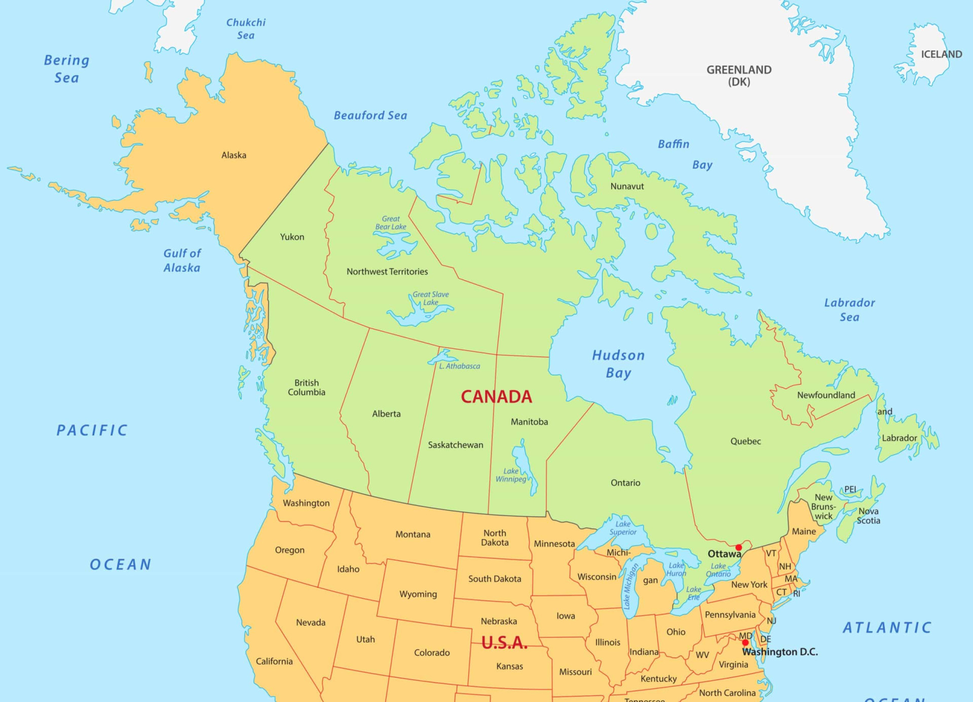 United States-Canada: test your knowledge of the longest international ...