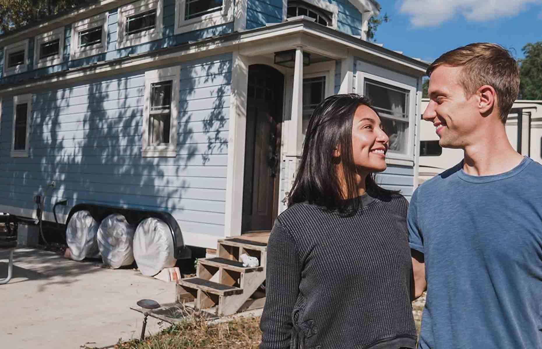 <p>Back in 2017, Sam and Tim began house-hunting for their first home together in Florida. "Sam’s lease was up and I was ready to buy and wanted to invest in something", Tim explains.</p>  <p>While they were aware of tiny houses before, they'd never really considered them a practical option. But as he did the math, Tim realised that living tiny made real financial sense, while the pair were drawn in by the promise of a simpler, more meaningful lifestyle.</p>