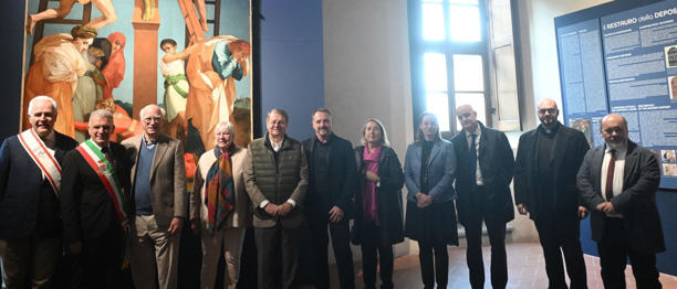 La Deposizione di Rosso Fiorentino restaurata torna esposta in Pinacoteca a Volterra