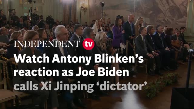 Viral Video Shows Antony Blinken’s Reaction As Joe Biden Calls Xi A ...