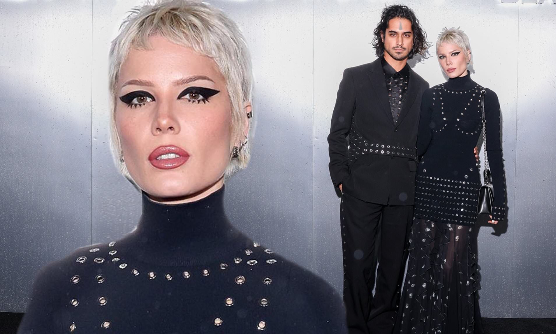 Halsey Poses With New Love Avan Jogia At Fashin Party