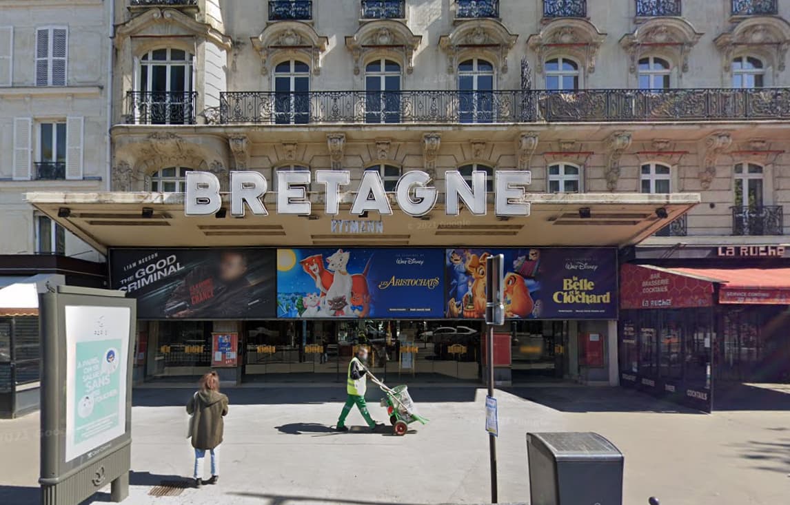 paris: le mythique cinéma le bretagne va être remplacé par un magasin de sport