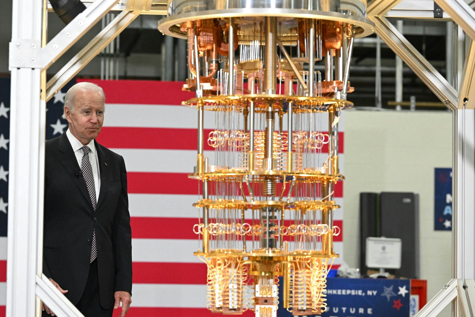 IBM's quantum computer got President Joe Biden's attention.