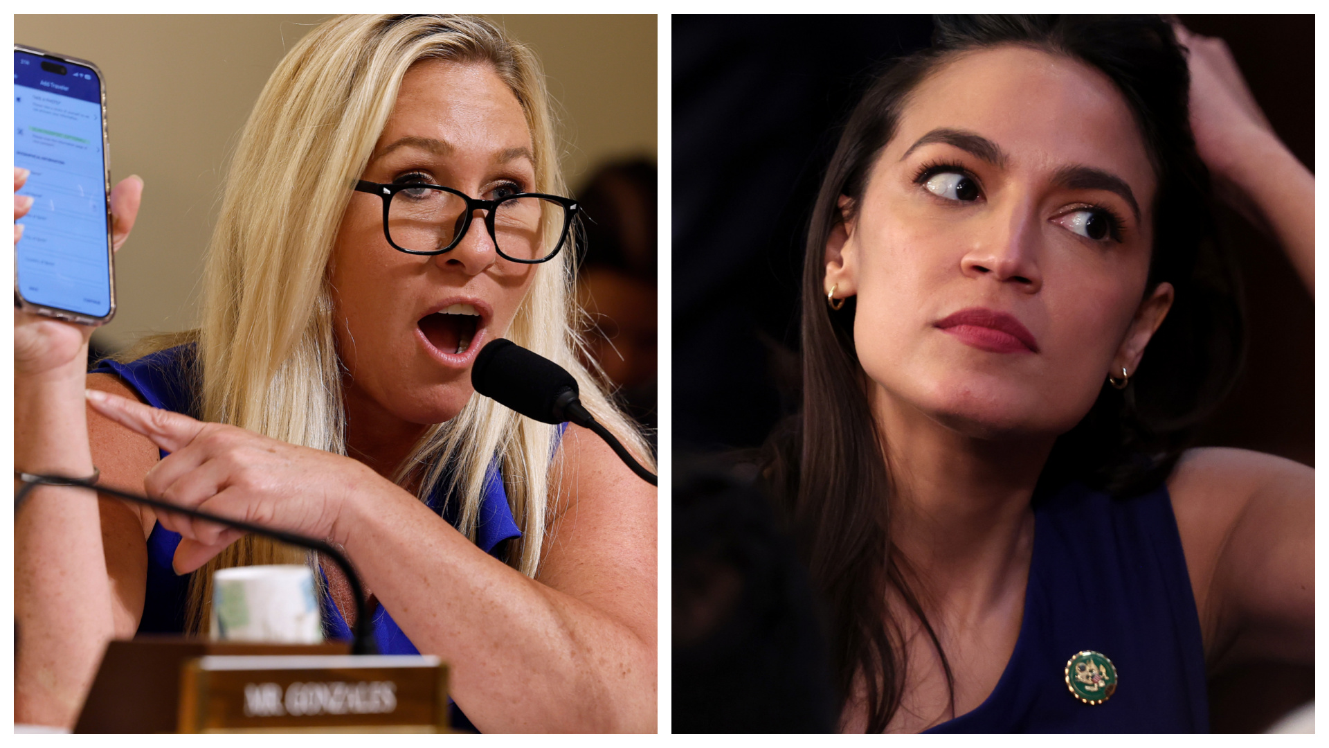 La Extraña Unión Entre Las Rivales Alexandria Ocasio-Cortez Y Marjorie ...