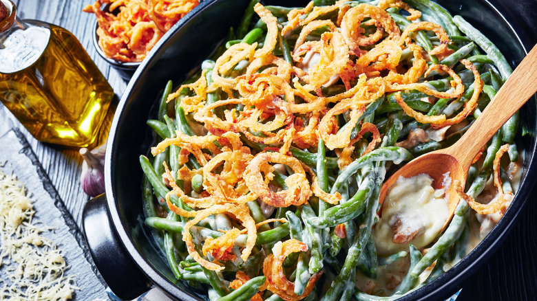 Mistakes Everyone Makes When Cooking Green Bean Casserole