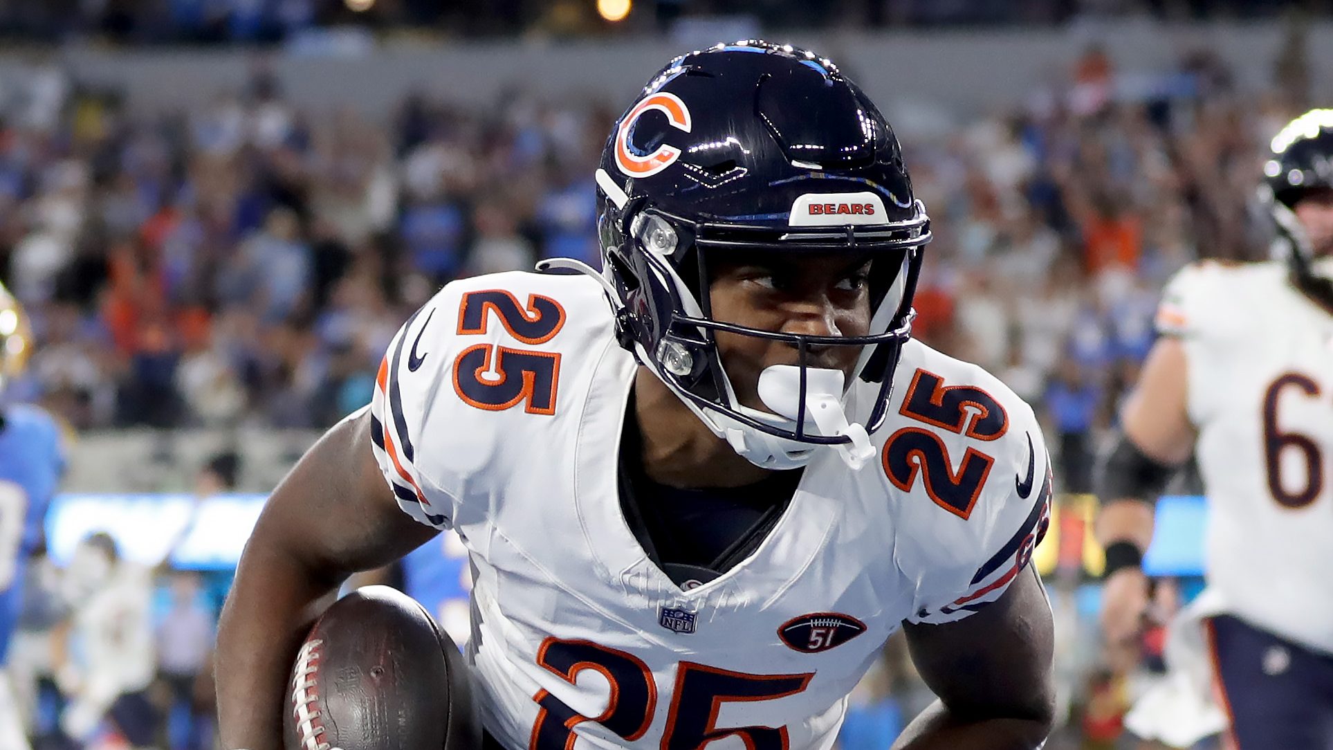 Bears Waive RB With Khalil Herbert Set To Return