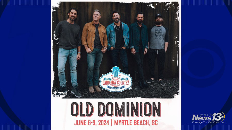 Old Dominion joins list of headliners for CCMF 2024