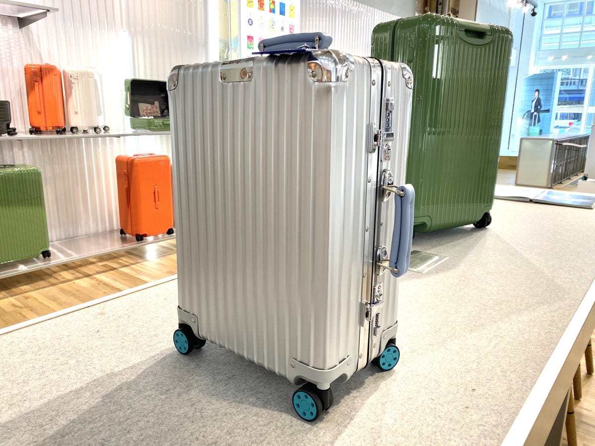 <p><strong><a href="https://shop-links.co/ciezjGjgqad" rel="nofollow noopener sponsored nofollow sponsored">Shop all luggage at Rimowa</a> </strong></p><p>When it comes to high-end luggage, Rimowa is a consistent standout that uses premium materials to create long-lasting and recognizable pieces. Its ribbed aluminum luggage, which comes in every color from simple silver to a cherry red, is particularly popular — though it will cost you upwards of $1,000. However, thanks to heavy-duty construction that still manages to be lightweight, the rollers might be worth it if budget isn't an issue for you.</p><p>For a slightly more cost-effective (though still pricey) option, I particularly love the Essential Lite collection, which I named the best high-end hard-side carry-on thanks to the fact that it's incredibly durable but weighs less than five pounds. Unfortunately, if you're a fan of soft-sided suitcases, Rimowa is not the brand for you, and there aren't as many accessories available as some other brands. </p><p>Read our full <a href="https://www.insider.com/guides/travel/rimowa-carry-on-essential-lite-review">Rimowa Essential Lite carry-on review</a>.</p><p><strong>Worth a look:</strong></p><div class="bi-product-card"><div class="product-card-small"><span><div class="product-card-name"><a href="https://www.rimowa.com/us/en/luggage/colour/silver/cabin/92553004.html#start=1"><b>Rimowa Original Cabin Suitcase</b></a></div><div class="product-card-options"><div class="product-card-option"><div class="product-card-button"><a href="https://www.rimowa.com/us/en/luggage/colour/silver/cabin/92553004.html#start=1"><span>$1400.00 FROM RIMOWA</span></a></div></div></div></span></div></div><div class="bi-product-card"><div class="product-card-small"><span><div class="product-card-name"><a href="https://www.rimowa.com/us/en/luggage/colour/black/check-in-l/97373014.html#start=1"><b>Rimowa Classic Check-In L Suitcase</b></a></div><div class="product-card-options"><div class="product-card-option"><div class="product-card-button"><a href="https://www.rimowa.com/us/en/luggage/colour/black/check-in-l/97373014.html#start=1"><span>$1825.00 FROM RIMOWA</span></a></div></div></div></span></div></div><div class="bi-product-card"><div class="product-card-small"><span><div class="product-card-name"><a href="https://www.rimowa.com/us/en/luggage/colour/beige/cabin/82353704.html"><b>Rimowa Essential Lite Cabin Suitcase</b></a></div><div class="product-card-options"><div class="product-card-option"><div class="product-card-button"><a href="https://www.rimowa.com/us/en/luggage/colour/beige/cabin/82353704.html"><span>$550.00 FROM RIMOWA</span></a></div></div></div></span></div></div>