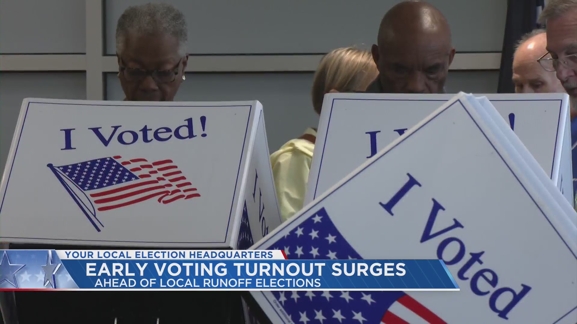 Early Voting Turnout Surges Ahead Of Local Runoff Elections