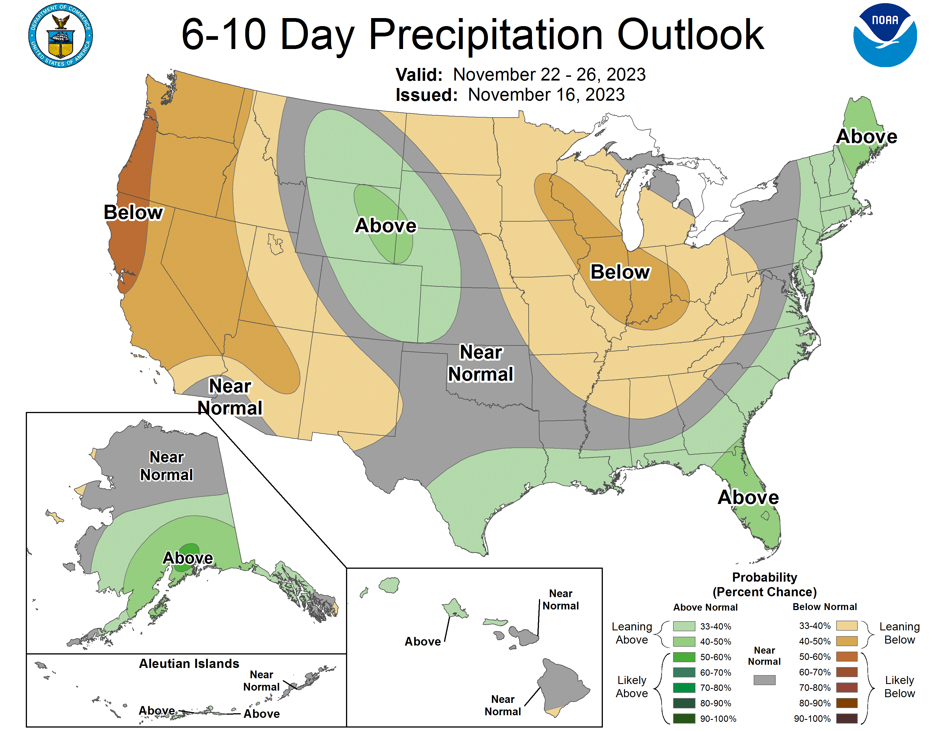 Will it rain on Thanksgiving in Florida? How cold will it get in the