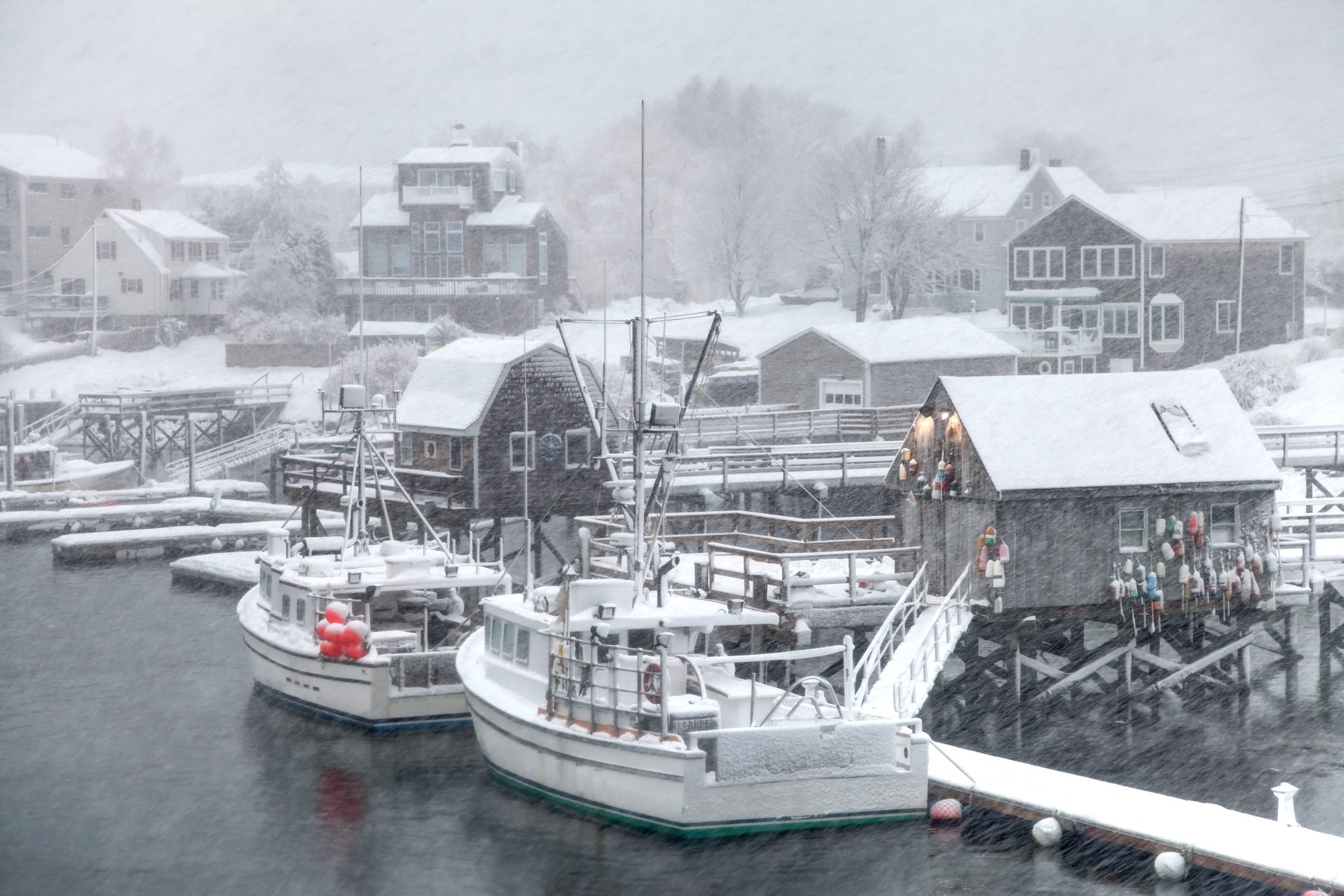 <p><strong>Best for:</strong> New England beach lovers</p> <p>This quiet fishing village gets lively at holiday time with its annual Christmas by the Sea festival. In addition to dressing up the boutiques of downtown, the residents take to the beach to celebrate at Perkins Cove. To experience true Maine style, sample chowder at the Taste the Season event; a bonfire, caroling, hay rides, tree lighting, storytelling, ornament making and craft shows are also part of the fun. The Christmas town has even been known to make Christmas trees out of lobster traps!</p> <p>Ogunquit has many lovely inns, but <a href="https://www.tripadvisor.com/Hotel_Review-g40790-d89263-Reviews-The_Anchorage_By_the_Sea-Ogunquit_Maine.html" rel="noopener">Anchorage by the Sea</a> stands out for its phenomenal oceanfront location, just a short walk into downtown for all the Christmas activities. Ask for a room with a view to take full advantage of the setting.</p> <p class="listicle-page__cta-button-shop"><a class="shop-btn" href="https://www.tripadvisor.com/Hotel_Review-g40790-d89263-Reviews-The_Anchorage_By_the_Sea-Ogunquit_Maine.html">Book Now</a></p>