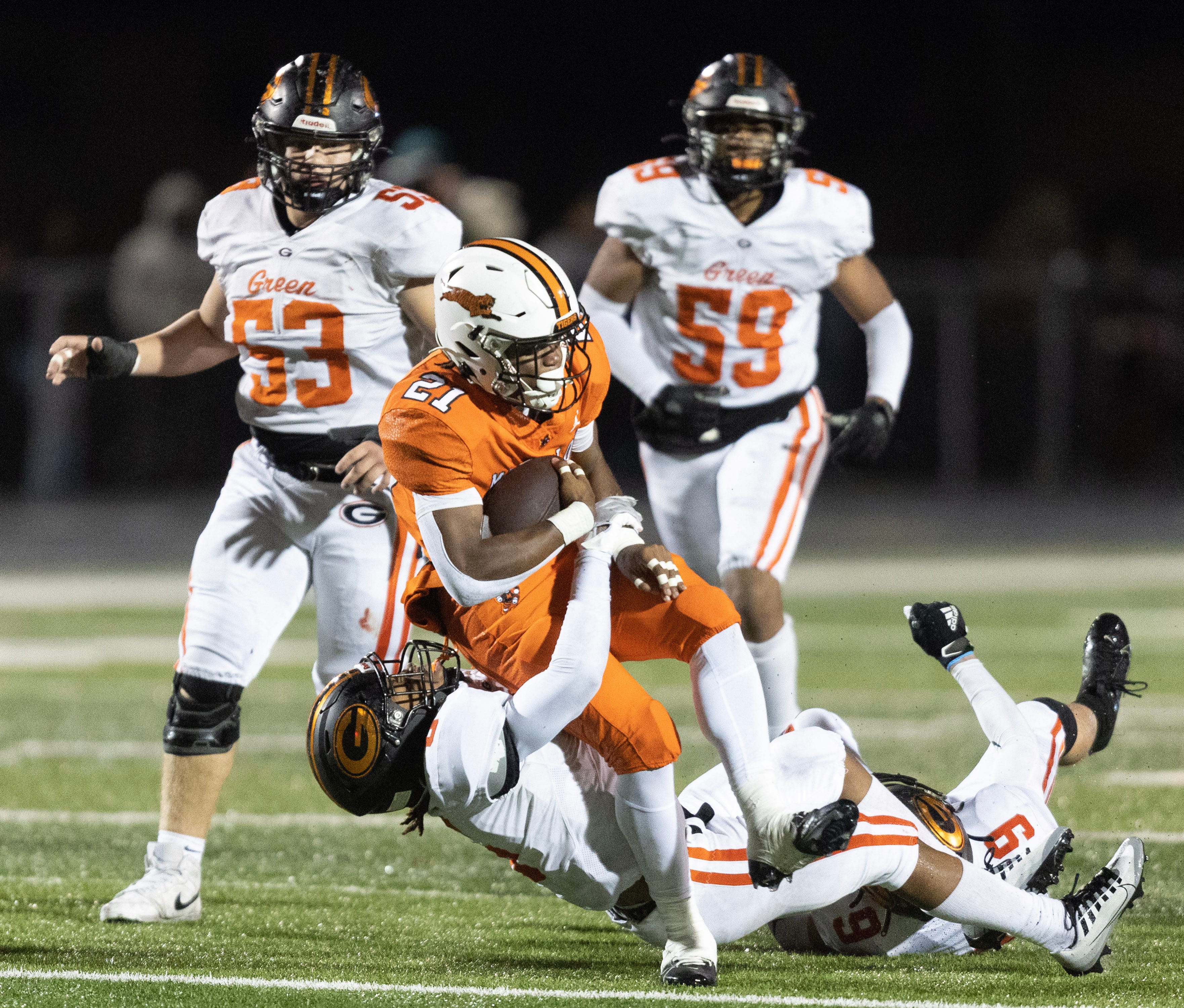 'Getting our job done' Massillon football owns trenches in regional