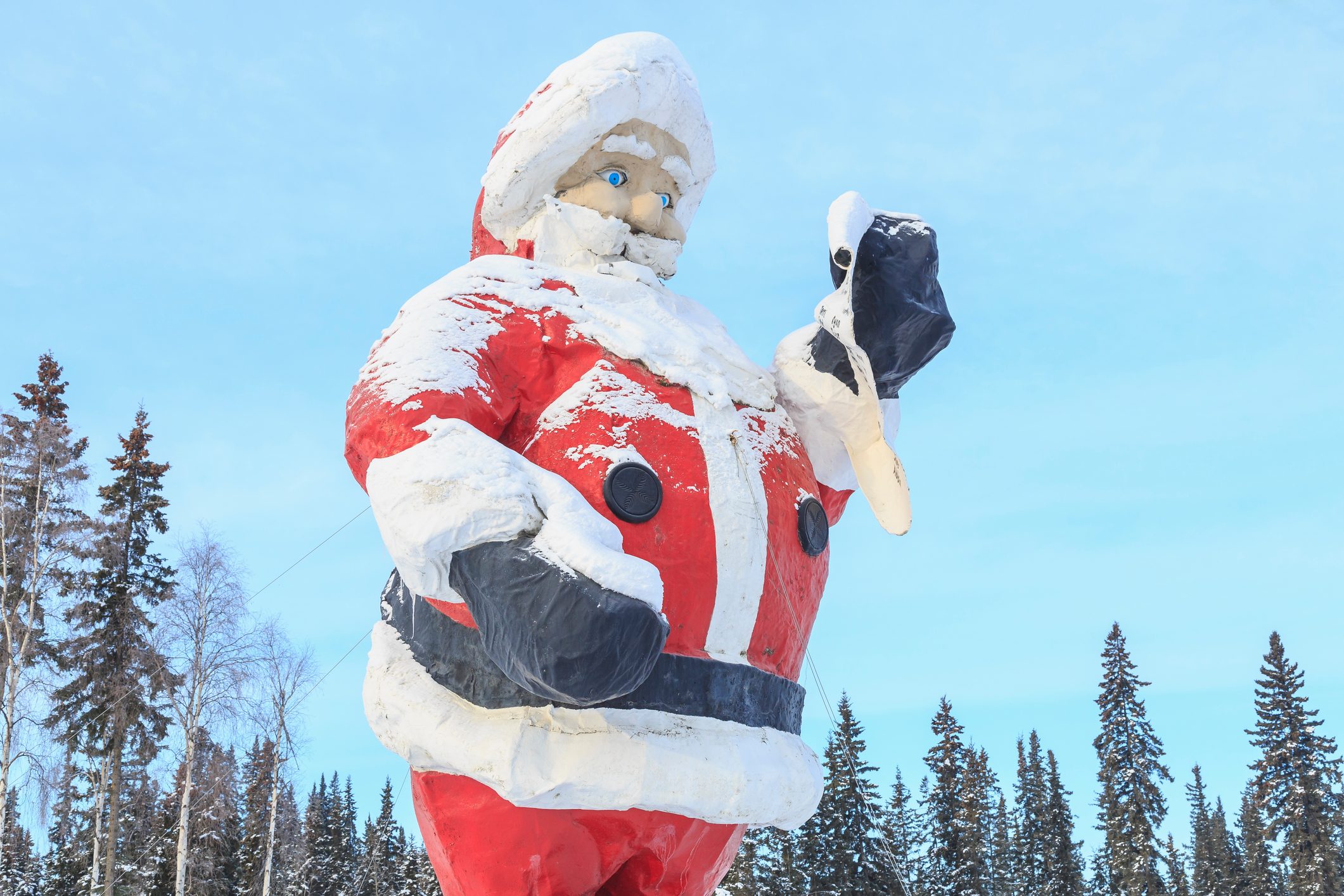 <p><strong>Best for:</strong> Northern Lights viewing</p> <p>Okay, so it might not be the actual North Pole, although it is the closest Christmas town to the real one. But this village near Fairbanks, named after Santa's Arctic abode, sure enjoys playing up its namesake. The entire city stays dressed up for Christmas all year long, but the holidays are an especially magical time—it's one of the <a href="https://www.rd.com/list/winter-destinations-ideal-vacation/">destinations that are even better in the winter</a>. The Santa Claus House is like one big giant Christmas shop, plus you'll find a reindeer farm and a giant statue of Santa himself. Travel down streets with names like Snowman Lane, Holiday Road and Saint Nicholas Drive, then be sure to mail your Christmas cards from the local post office to get that North Pole postmark. Your kids can also send <a href="https://www.rd.com/list/letters-to-santa/">letters to Santa</a> at North Pole, Alaska—and receive a response back!</p> <p>The locally run <a href="https://www.tripadvisor.com/Hotel_Review-g31079-d1776834-Reviews-Hotel_North_Pole-North_Pole_Alaska.html" rel="noopener">Hotel North Pole</a> offers plenty of Christmas kitsch—ask about booking the Santa Suite for extra special holiday decor. You may even be able to see the Northern Lights right from your hotel window.</p> <p class="listicle-page__cta-button-shop"><a class="shop-btn" href="https://www.tripadvisor.com/Hotel_Review-g31079-d1776834-Reviews-Hotel_North_Pole-North_Pole_Alaska.html">Book Now</a></p>