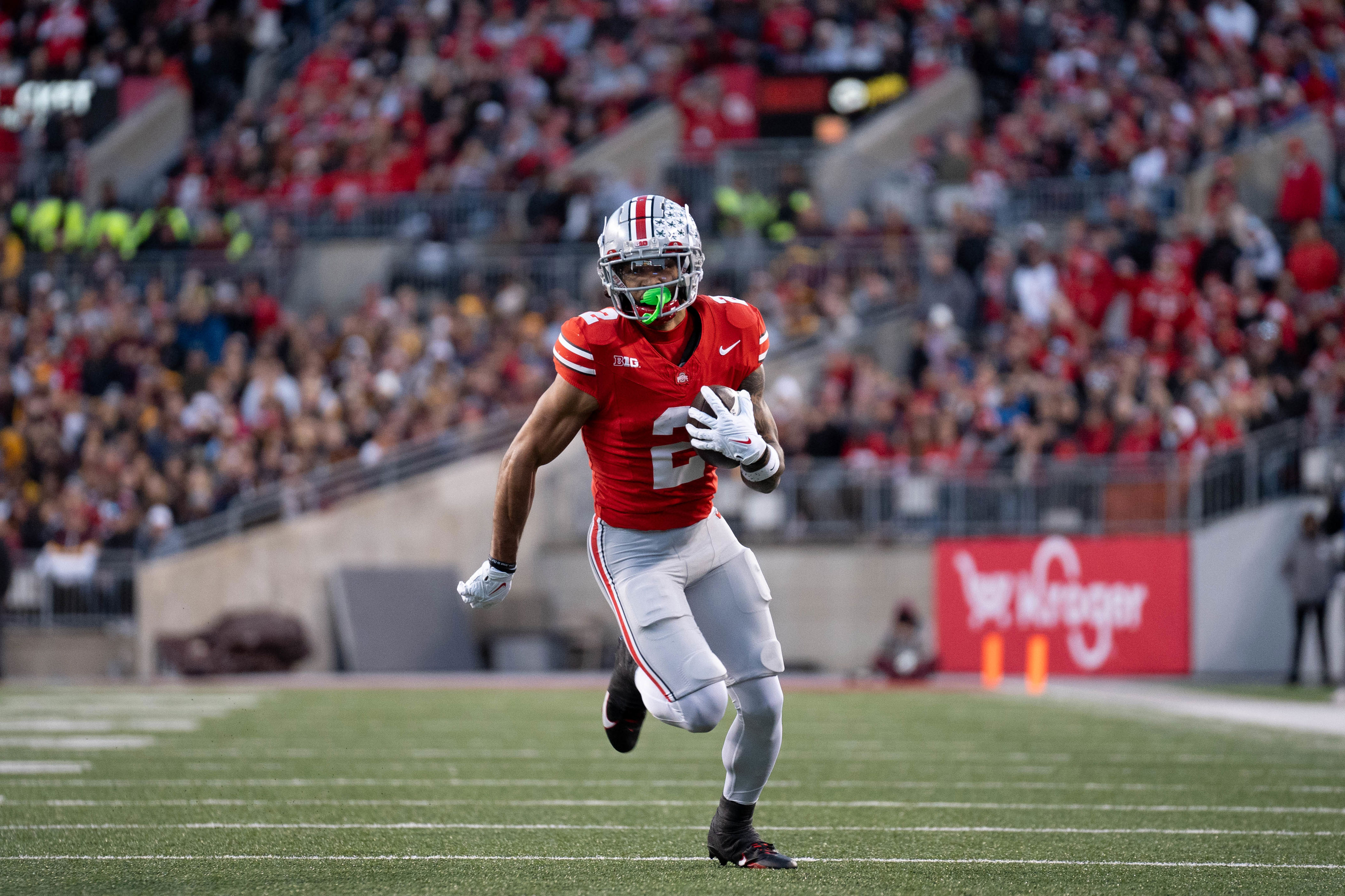 Wide receiver Emeka Egbuka returning to Ohio State football for senior ...