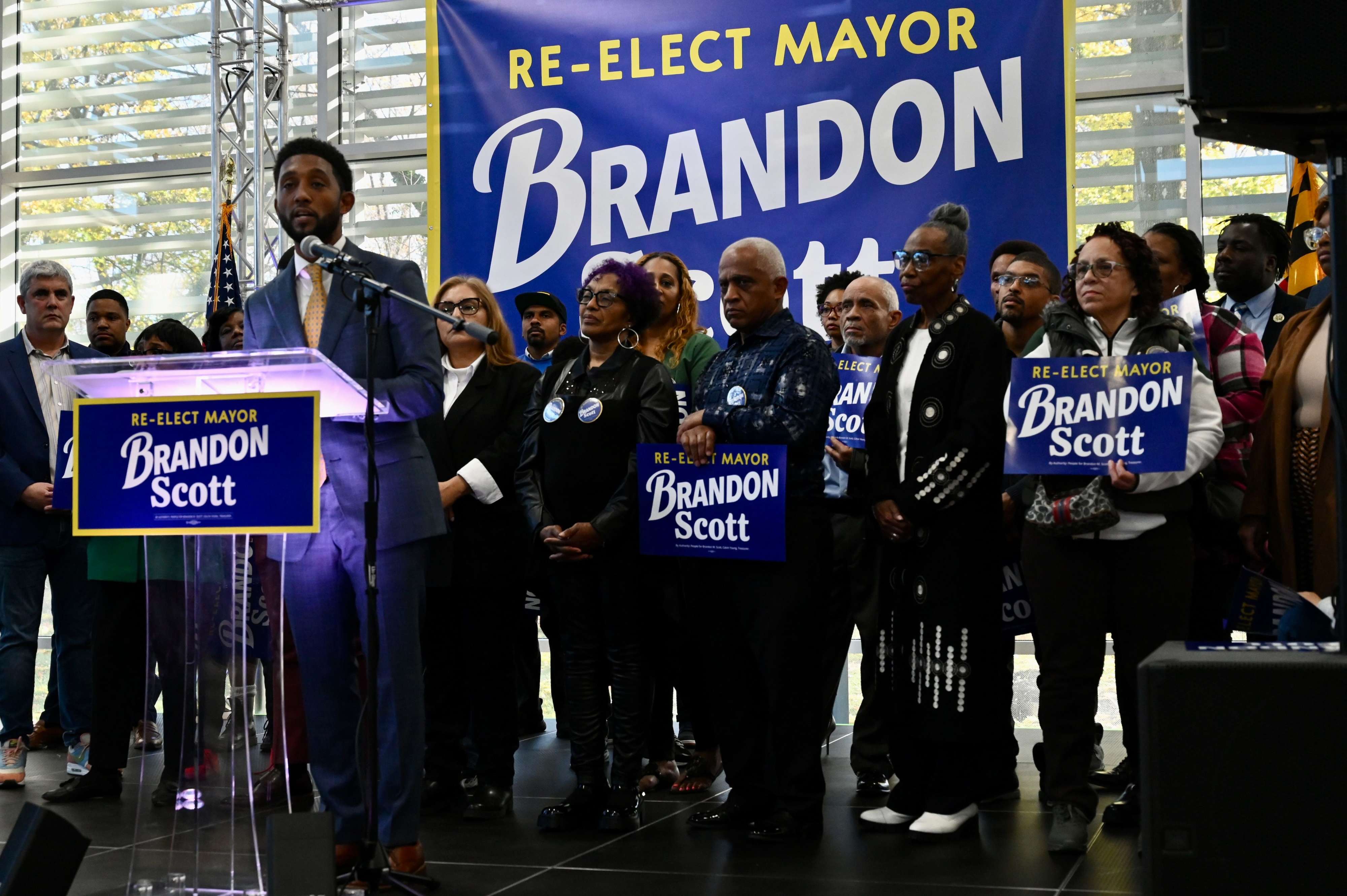 Baltimore Mayor Brandon Scott Announces Reelection Bid, Says He Wants ...