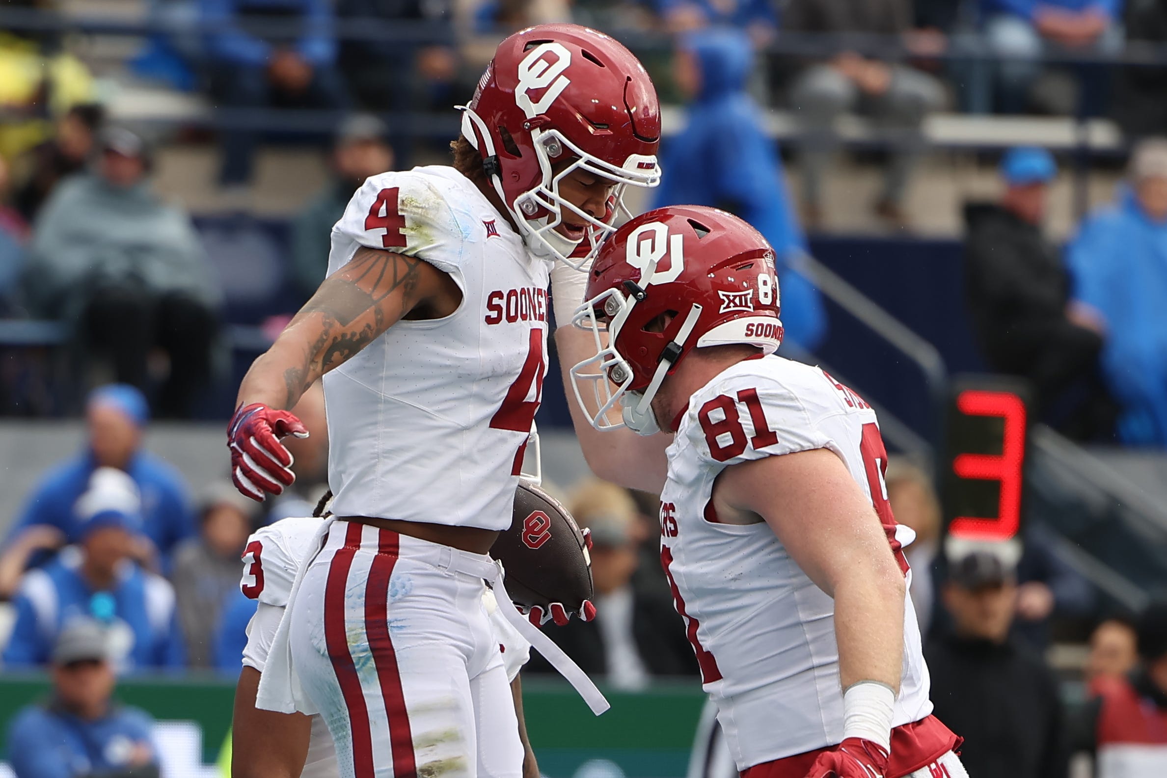 'I was so tired' Billy Bowman breaks down his touchdown in OU football