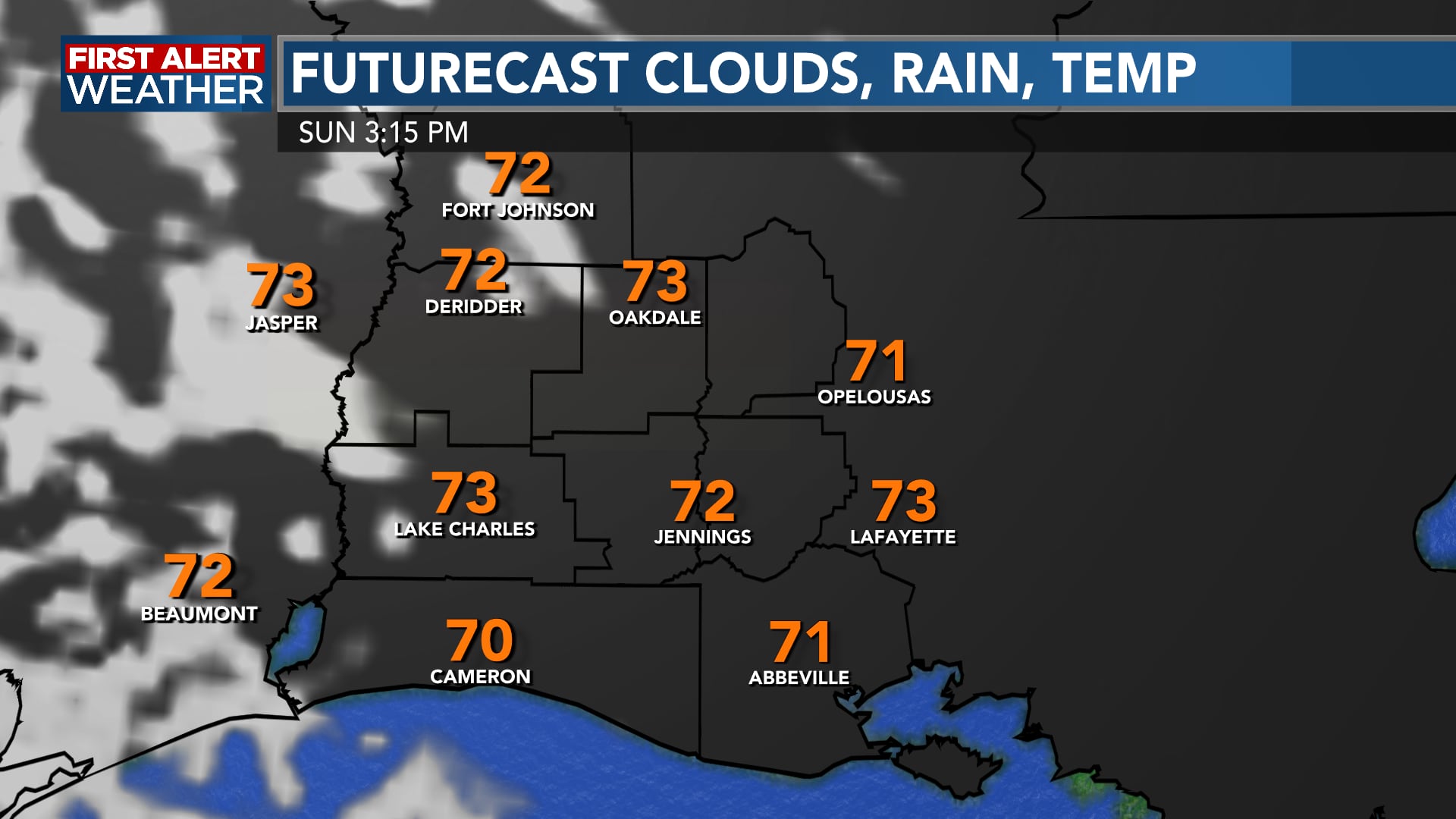 First Alert Forecast: A Cool Start For Sunday, Rain Coming In Early ...