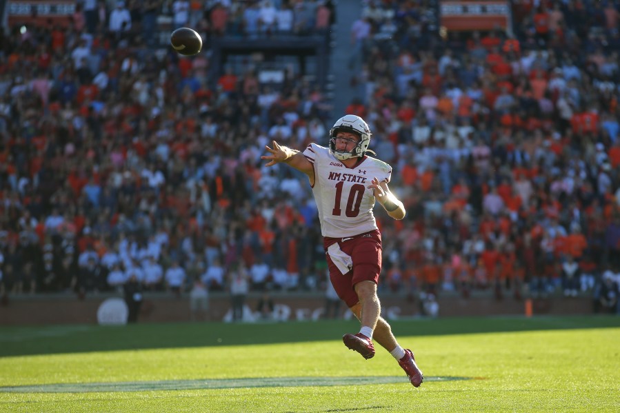 NMSU Quarterback Diego Pavia Enters NCAA Transfer Portal